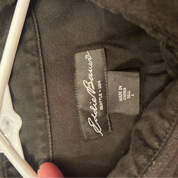 Eddie Bauer men’s wool blend shirt - Picture 2 of 3
